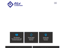 Tablet Screenshot of osa.com.br